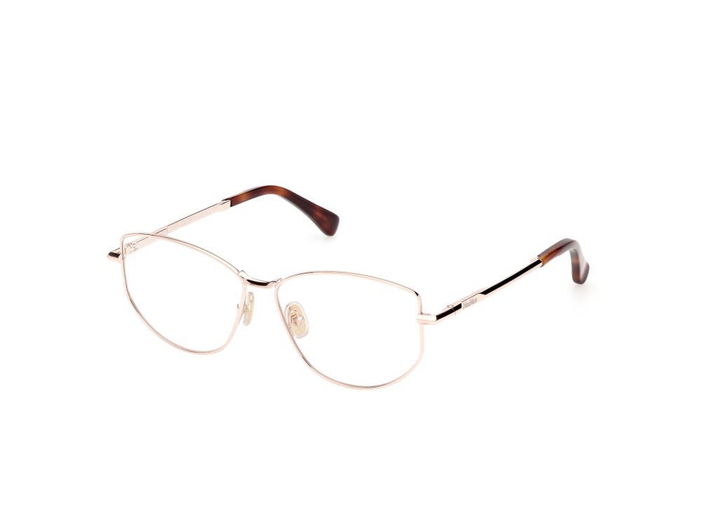 Occhiali da vista MaxMara MM5153 (028) colore oro rosè lucido forma rotondo 