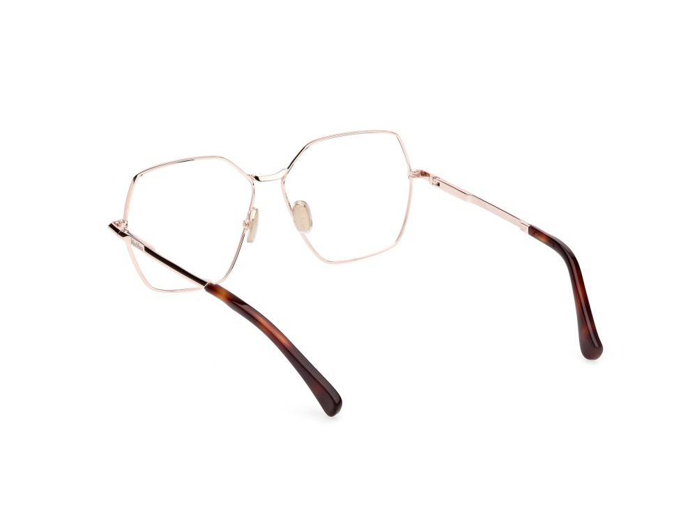 Occhiali da vista MaxMara MM5154 (028) colore oro rosè lucido forma rotondo 