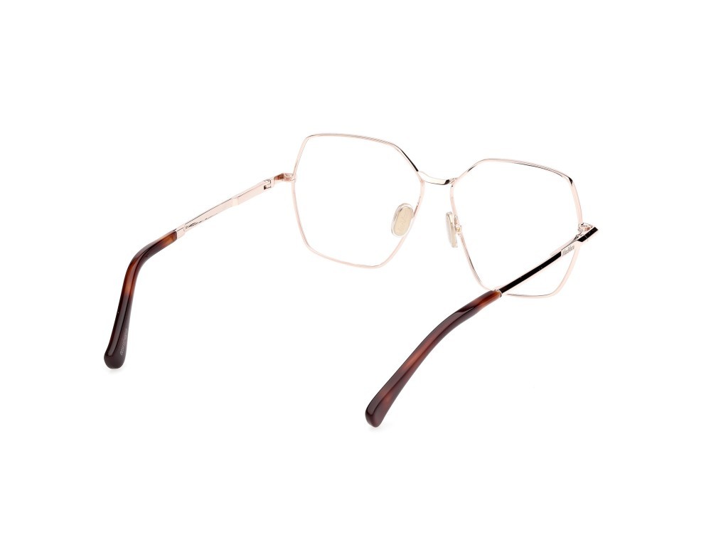 Occhiali da vista MaxMara MM5154 (028) colore oro rosè lucido forma rotondo 