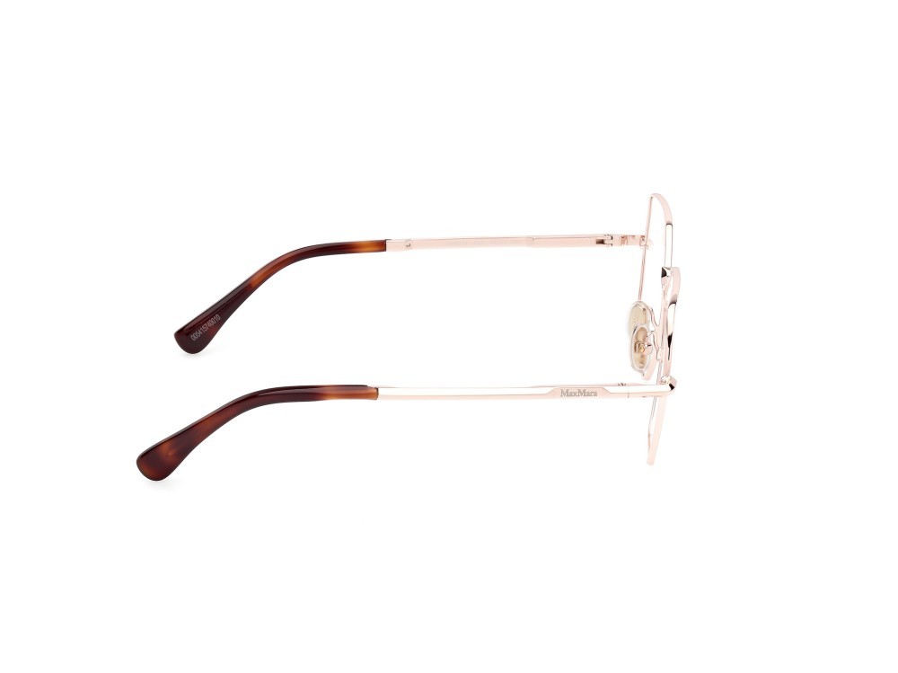 Occhiali da vista MaxMara MM5154 (028) colore oro rosè lucido forma rotondo 