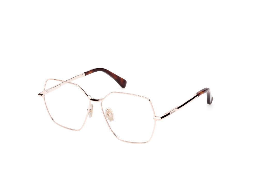 Occhiali da vista MaxMara MM5154 (028) colore oro rosè lucido forma rotondo 