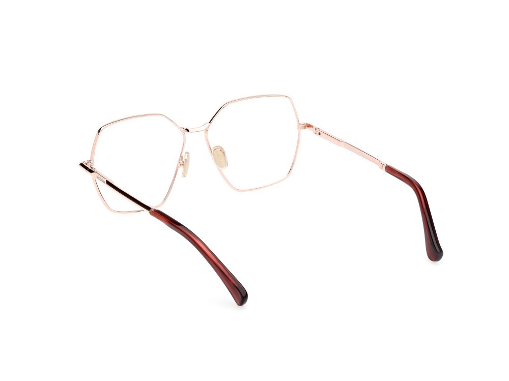 Occhiali da vista MaxMara MM5154 (033) colore oro rosa lucido forma rotondo 
