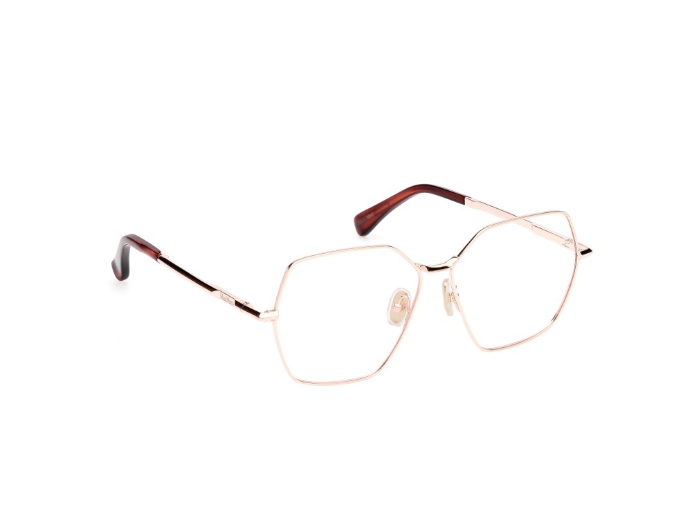 Occhiali da vista MaxMara MM5154 (033) colore oro rosa lucido forma rotondo 
