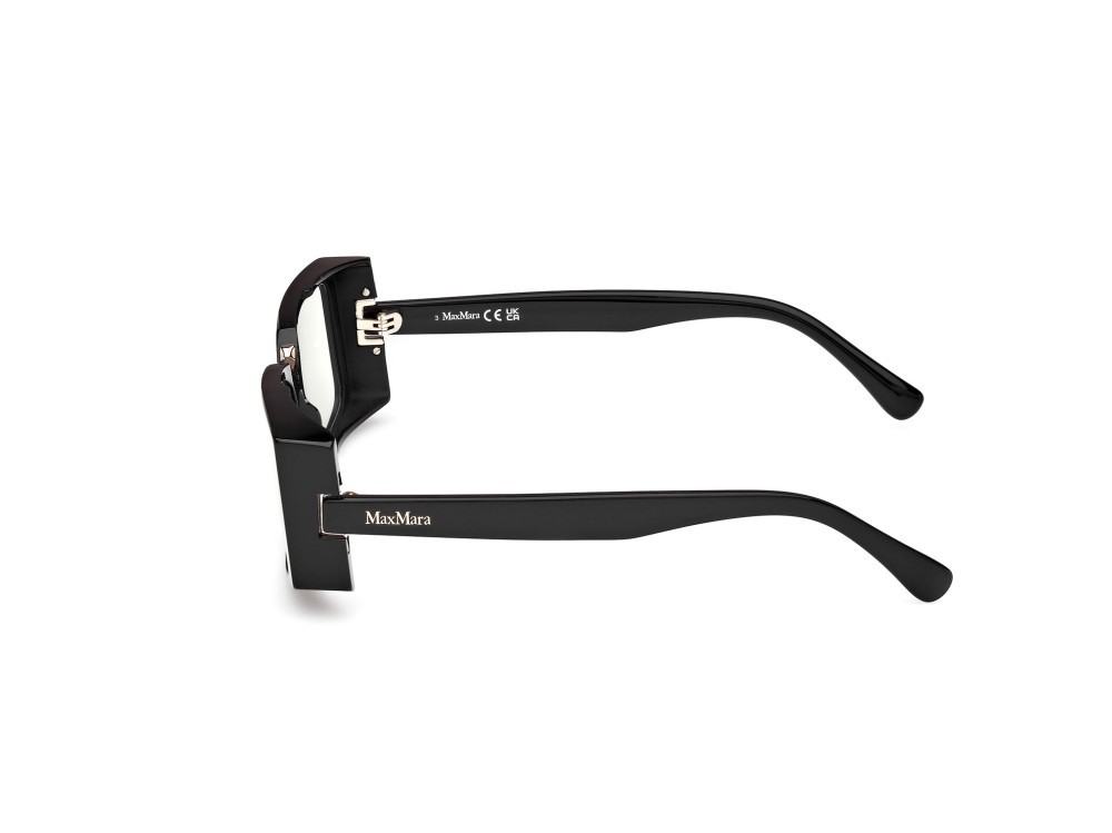 Occhiali da vista MaxMara MM5157-B (001) colore nero lucido forma rettangolare 