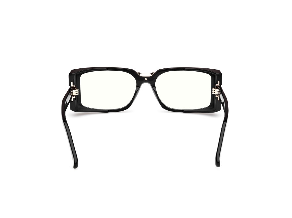 Occhiali da vista MaxMara MM5157-B (001) colore nero lucido forma rettangolare 