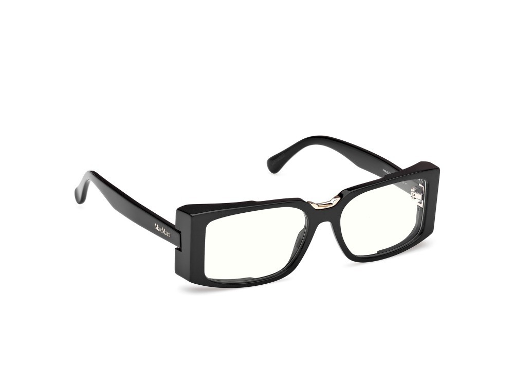 Occhiali da vista MaxMara MM5157-B (001) colore nero lucido forma rettangolare 