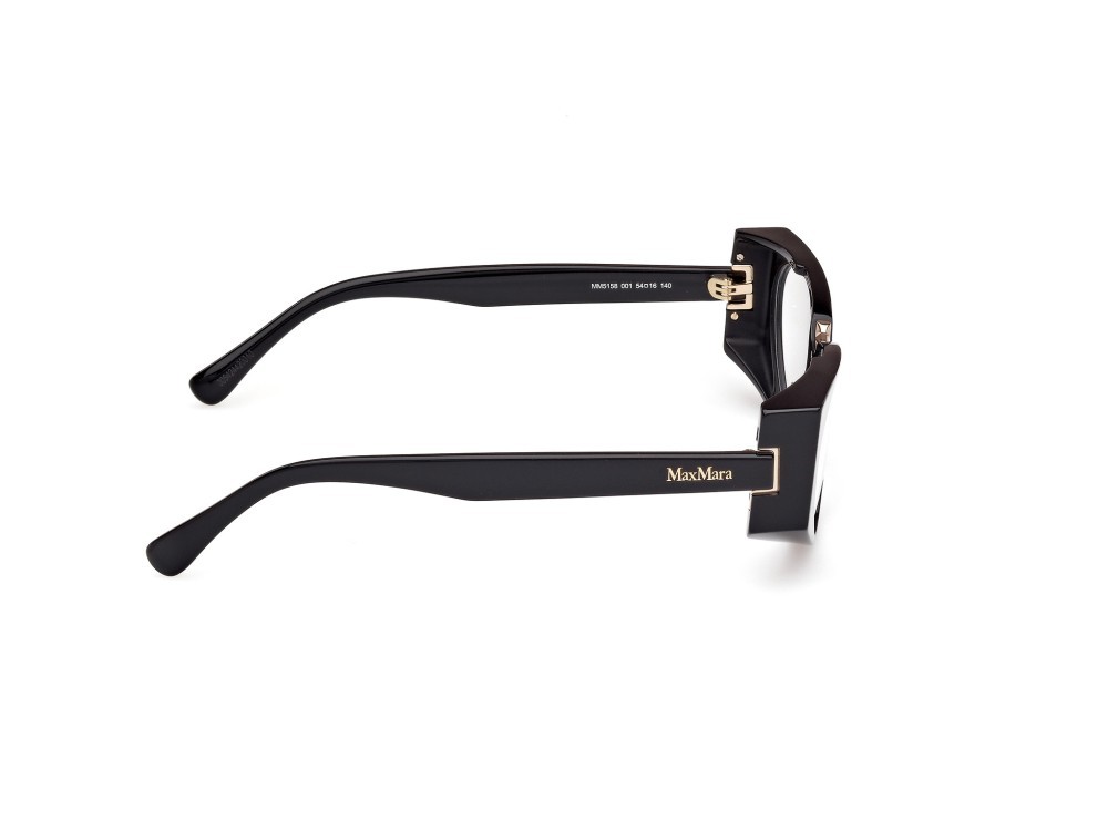 Brillen MaxMara MM5158 (001) farbe nero lucido form oval 