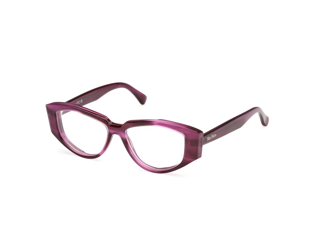Brillen MaxMara MM5159 (083) farbe viola striato form cat-eye 
