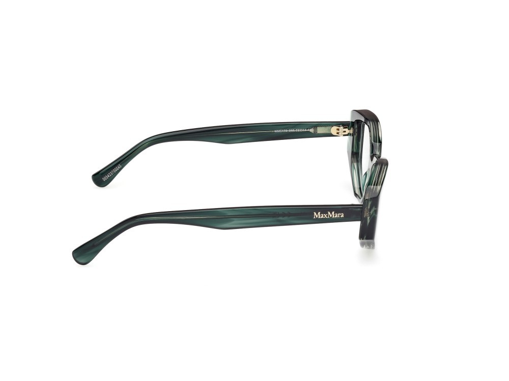 Brillen MaxMara MM5159 (098) farbe verde scuro striato form cat-eye 