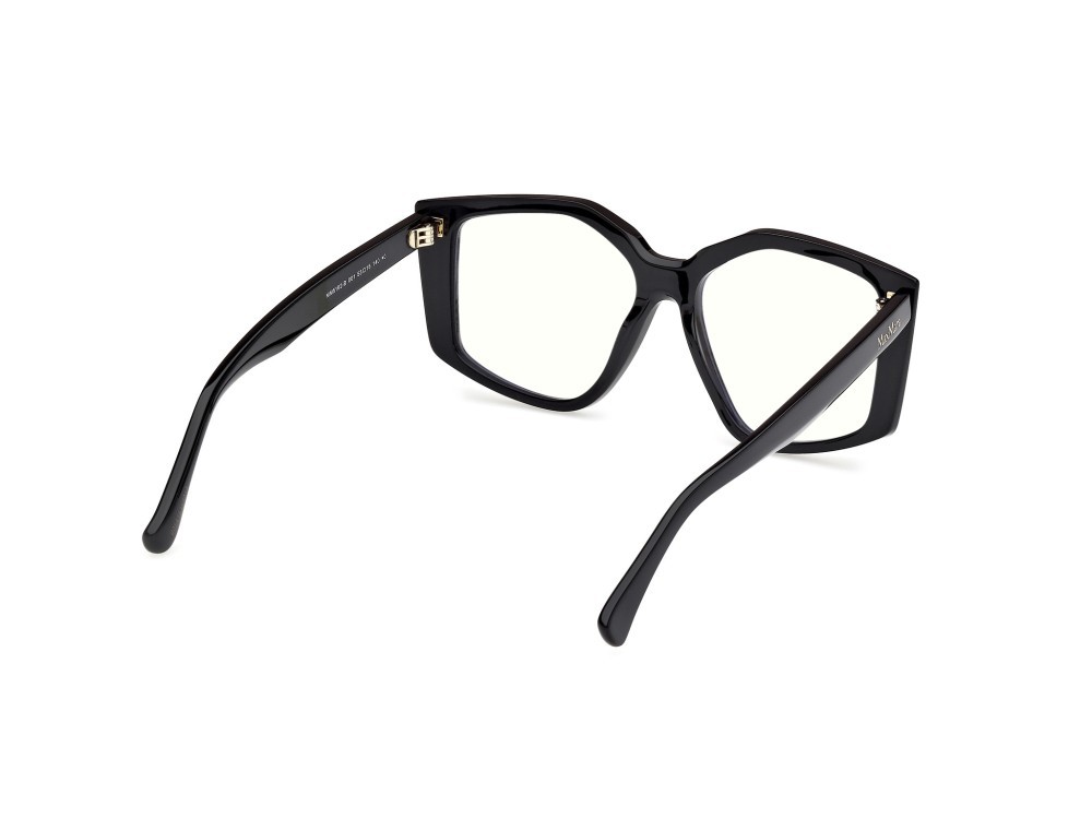 Occhiali da vista MaxMara MM5162-B (001) colore nero lucido forma geometrico 