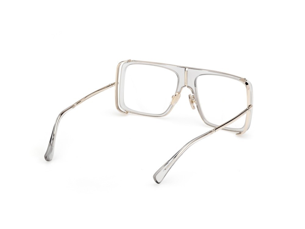 Brillen MaxMara MM5172-B (020) farbe grigio lucido - oro pallido lucido form aviator 