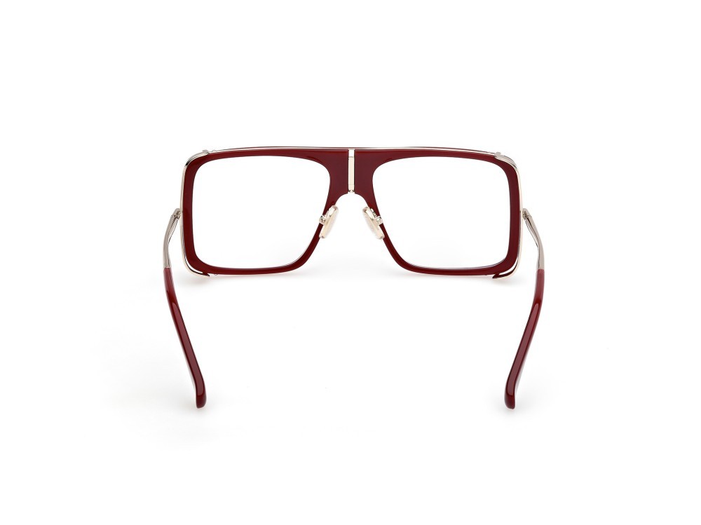 Occhiali da vista MaxMara MM5172-B (069) colore bordeaux lucido - oro pallido lucido forma aviator 