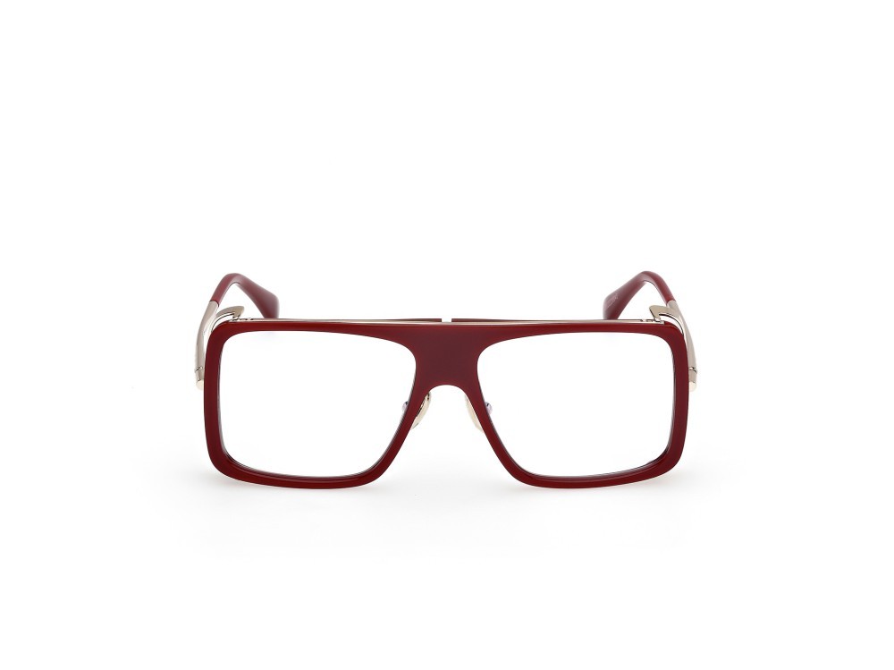 Occhiali da vista MaxMara MM5172-B (069) colore bordeaux lucido - oro pallido lucido forma aviator 