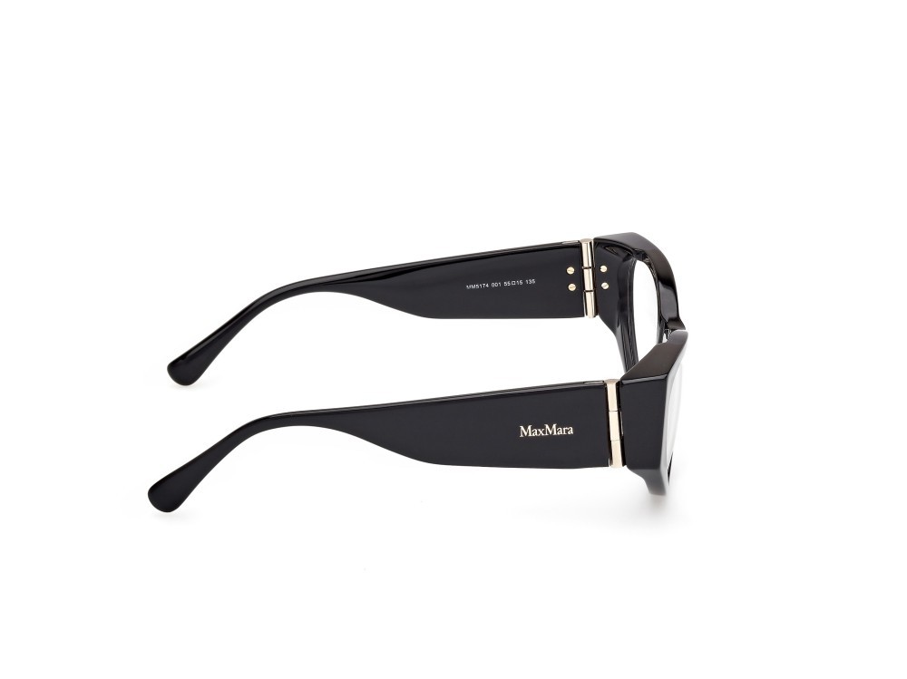 Occhiali da vista MaxMara MM5174 (001) colore nero lucido forma cat eye 