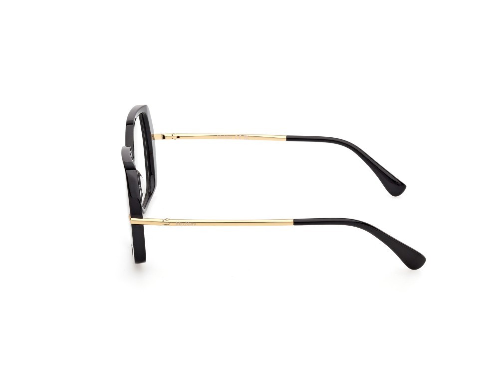 Occhiali da vista MaxMara MM5175 (001) colore nero lucido - oro endura lucido forma geometrico 