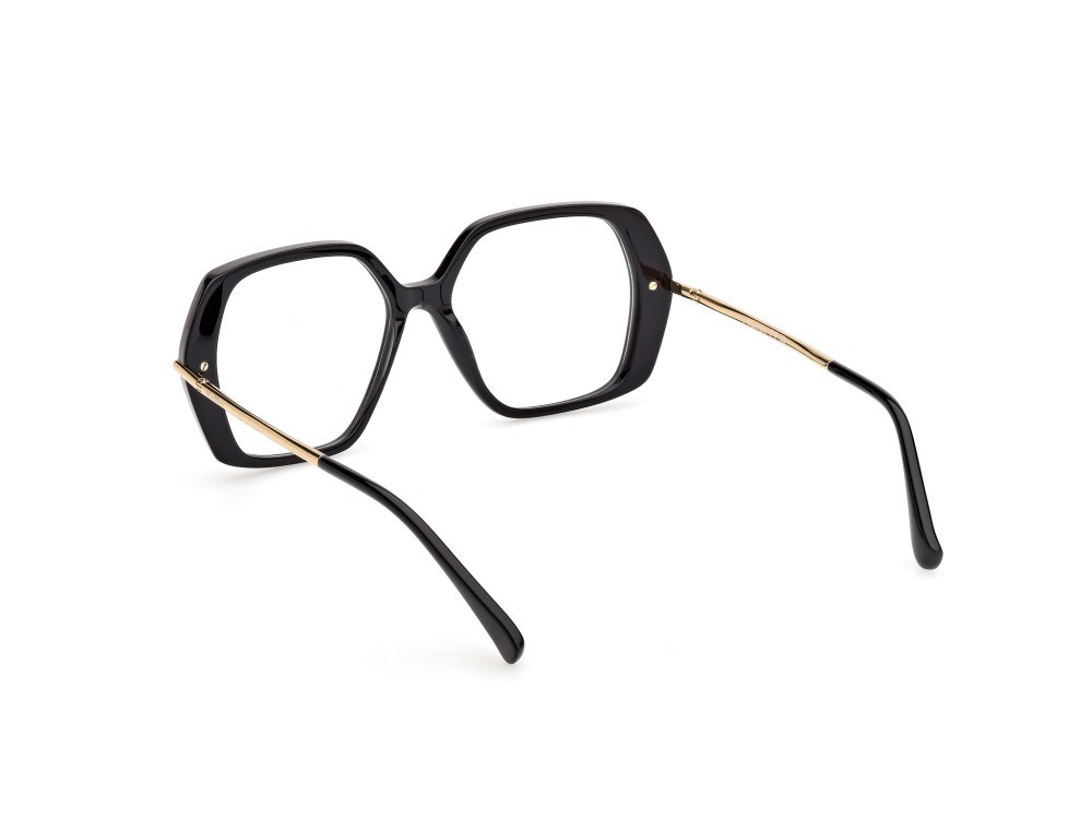 Occhiali da vista MaxMara MM5175 (001) colore nero lucido - oro endura lucido forma geometrico 