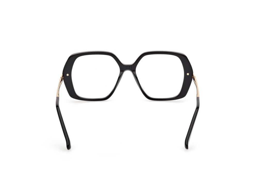 Occhiali da vista MaxMara MM5175 (001) colore nero lucido - oro endura lucido forma geometrico 