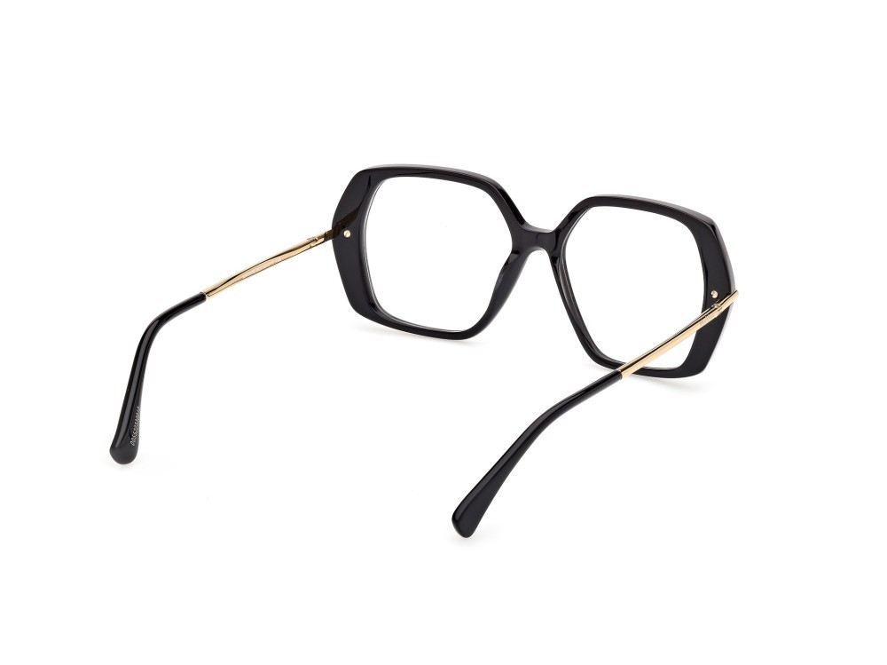 Occhiali da vista MaxMara MM5175 (001) colore nero lucido - oro endura lucido forma geometrico 