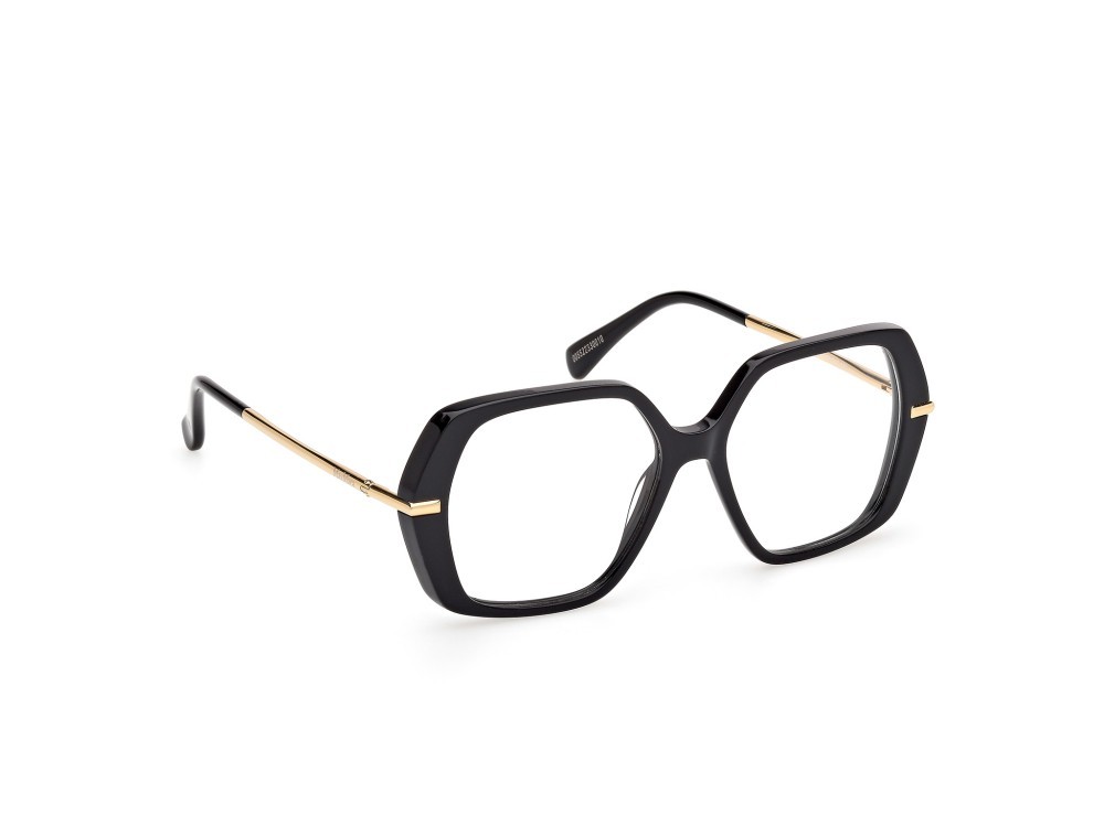 Occhiali da vista MaxMara MM5175 (001) colore nero lucido - oro endura lucido forma geometrico 