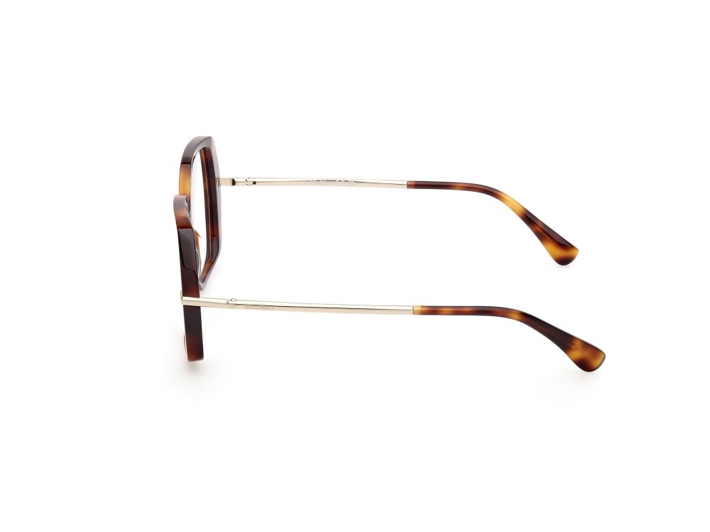 Occhiali da vista MaxMara MM5175 (052) colore avana scura - oro pallido lucido forma geometrico 