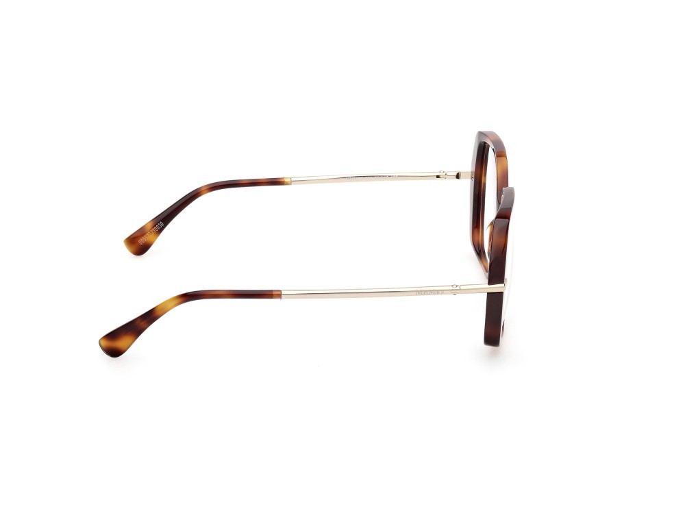 Occhiali da vista MaxMara MM5175 (052) colore avana scura - oro pallido lucido forma geometrico 