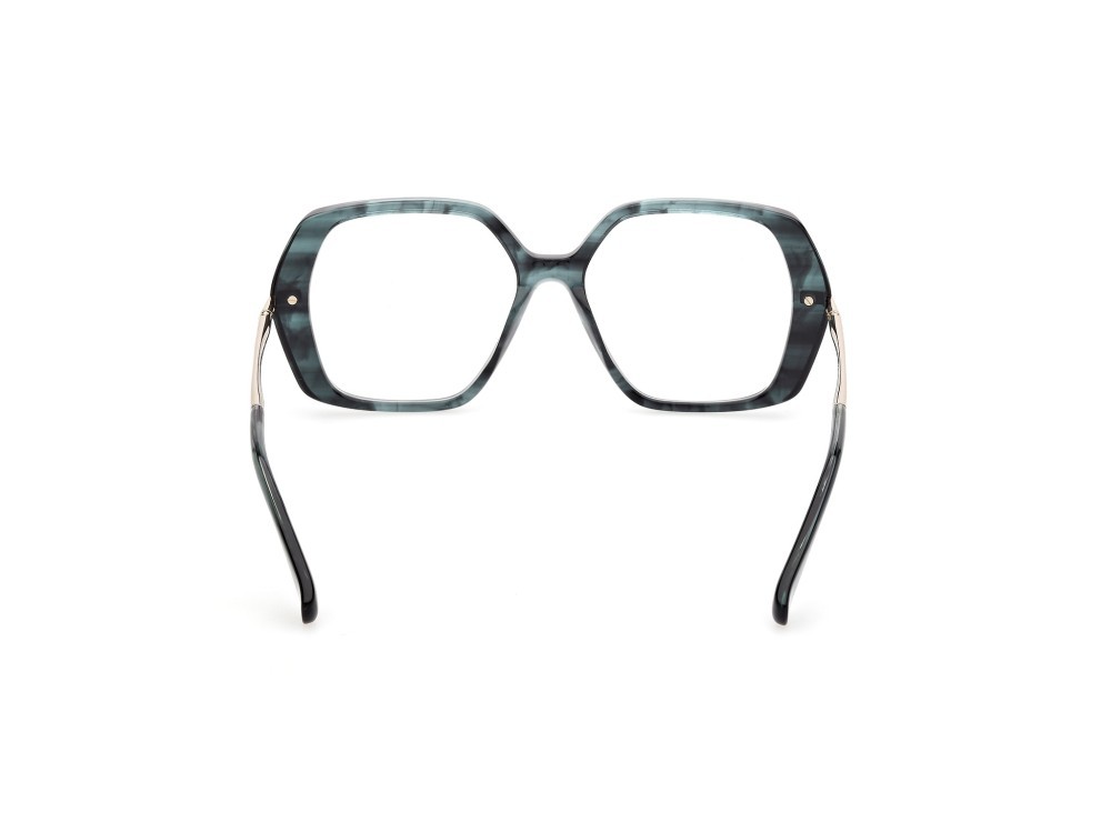 Occhiali da vista MaxMara MM5175 (098) colore corno verde - oro pallido lucido forma geometrico 