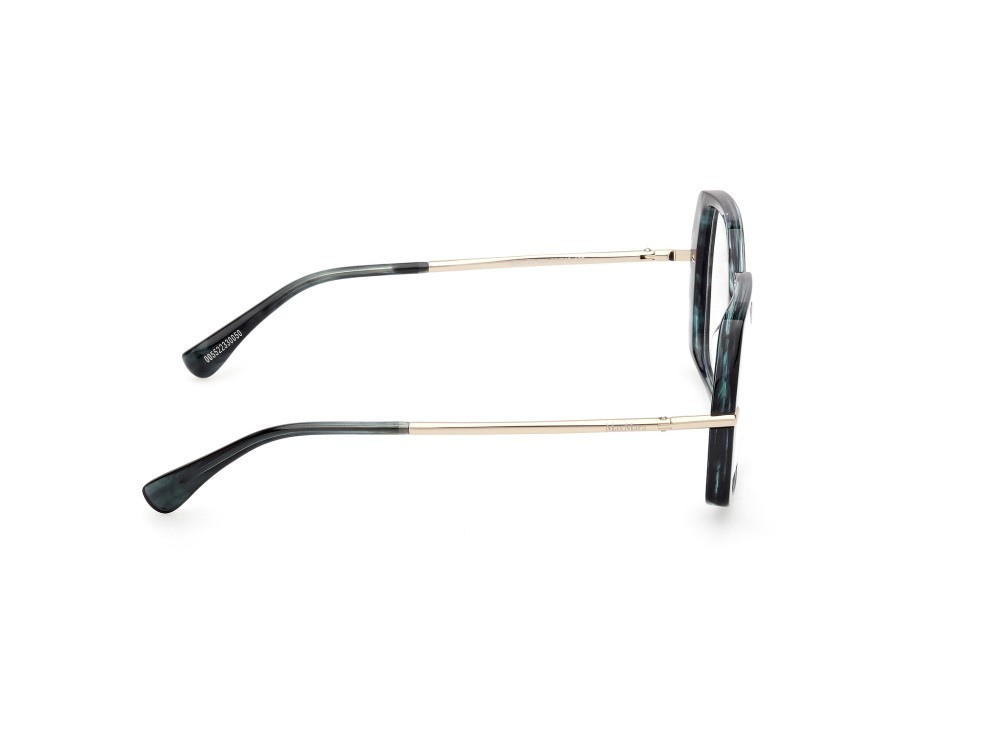 Occhiali da vista MaxMara MM5175 (098) colore corno verde - oro pallido lucido forma geometrico 