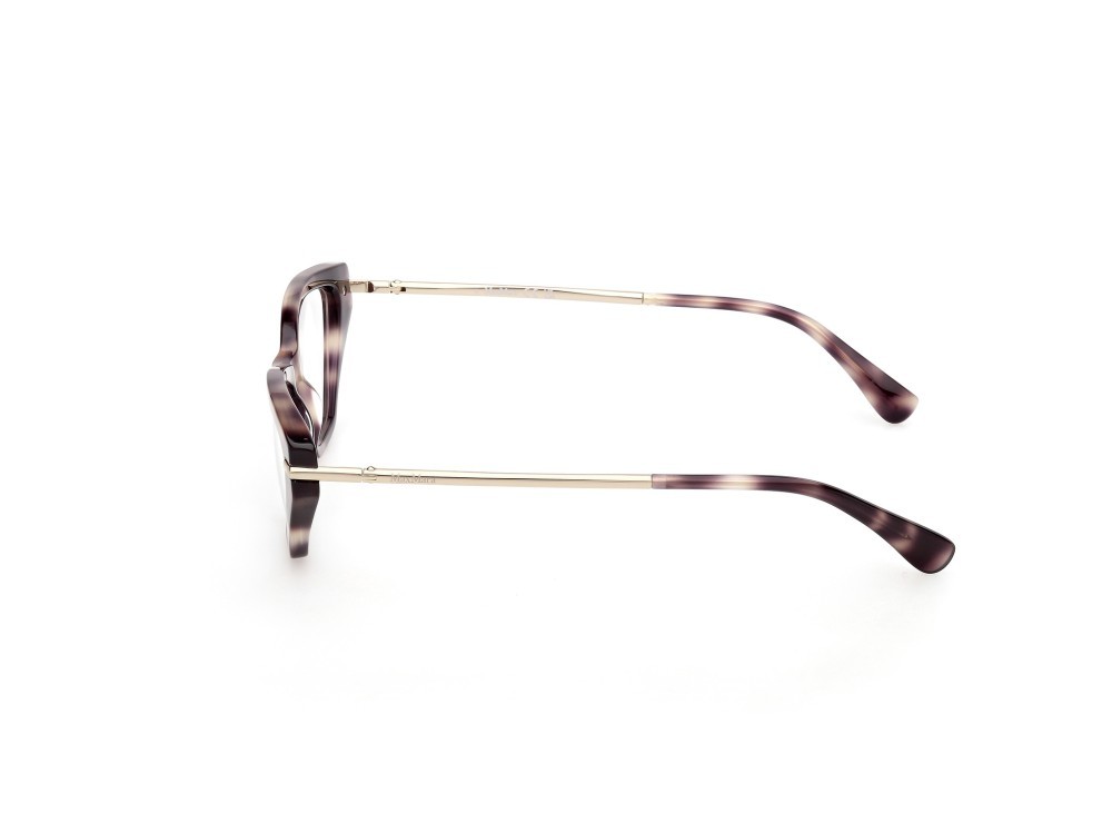 Brillen MaxMara MM5176 (052) farbe avana scura - oro pallido lucido form cat-eye 