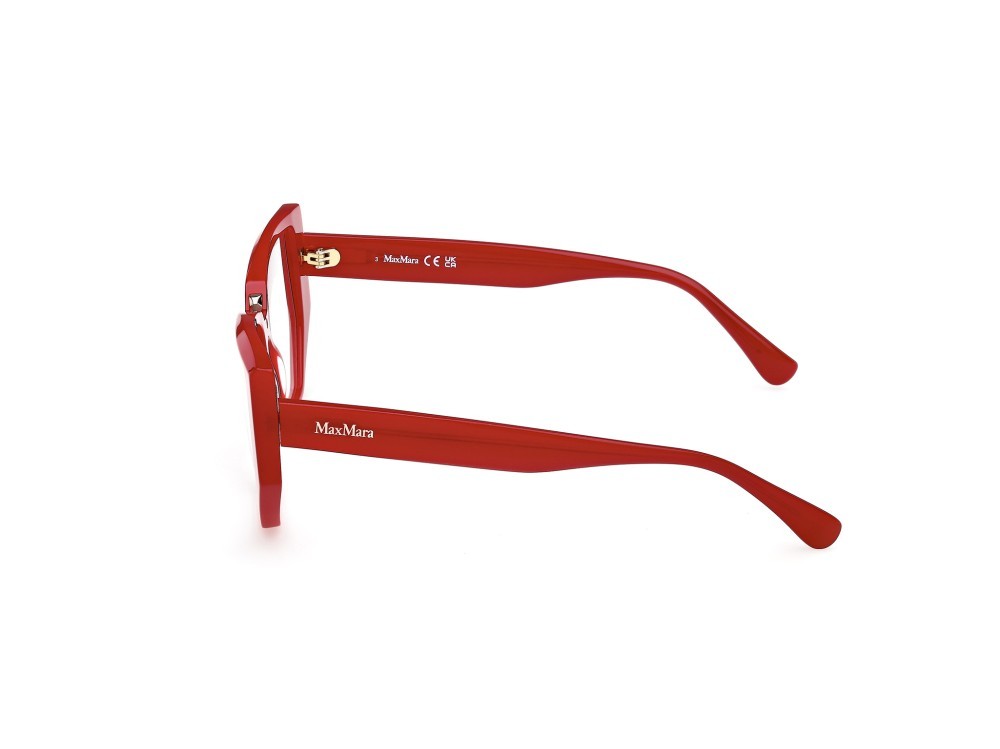 Occhiali da vista MaxMara MM5179-B (066) colore rosso chiaro lucido forma geometrico 