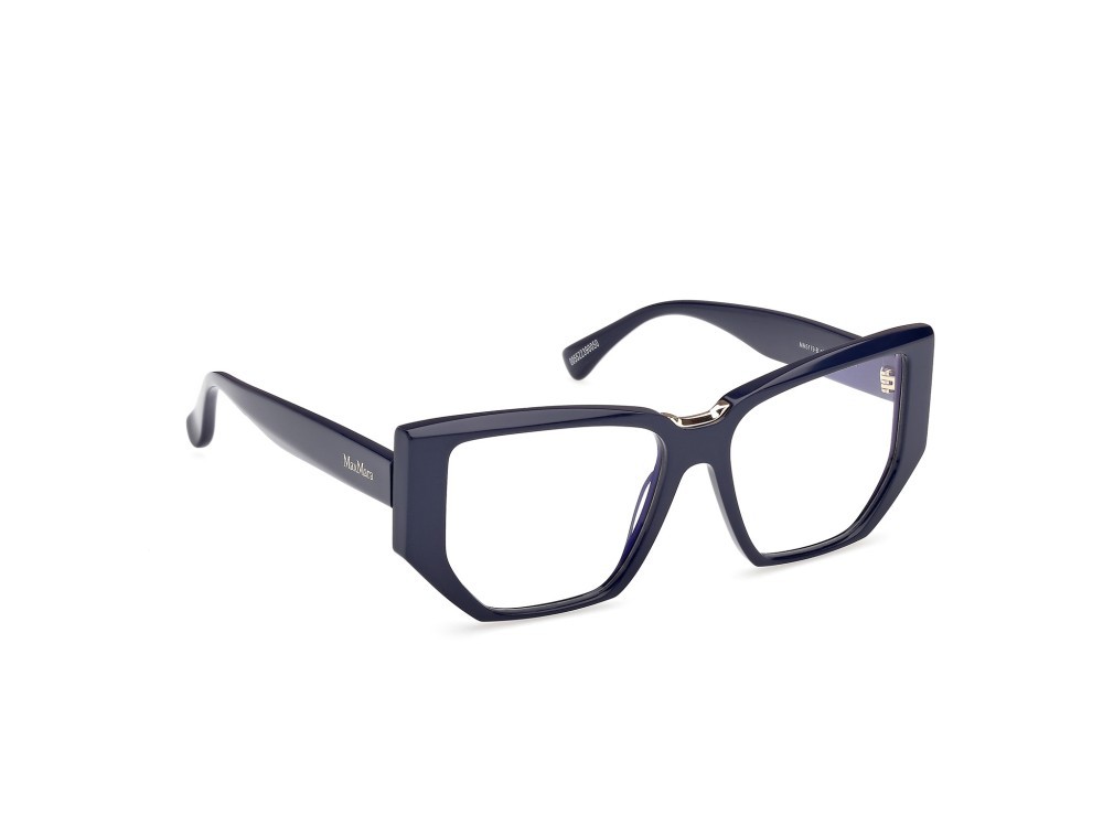 Occhiali da vista MaxMara MM5179-B (090) colore blu lucido forma geometrico 