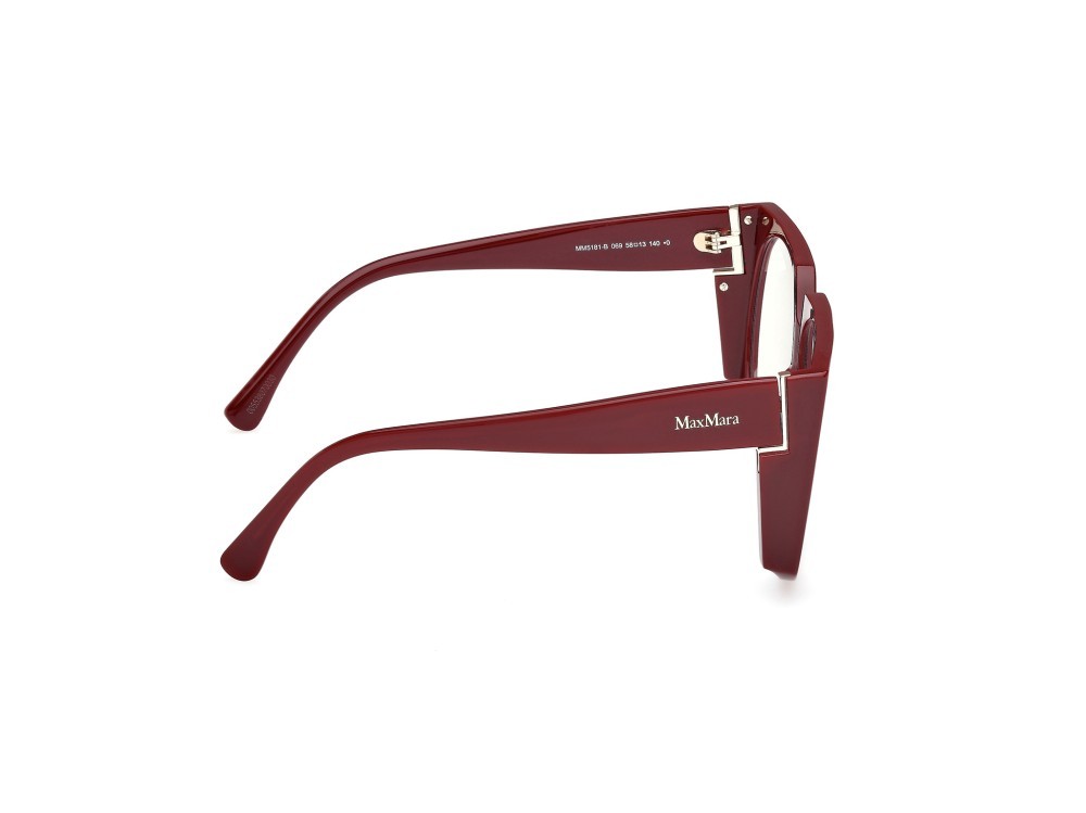Occhiali da vista MaxMara MM5181-B (069) colore bordeaux lucido forma rotondo 
