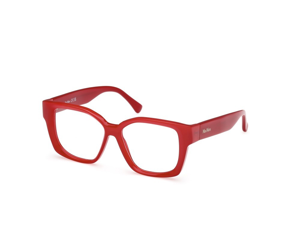 Occhiali da vista MaxMara MM5184 (066) colore rosso chiaro lucido  forma geometrico 