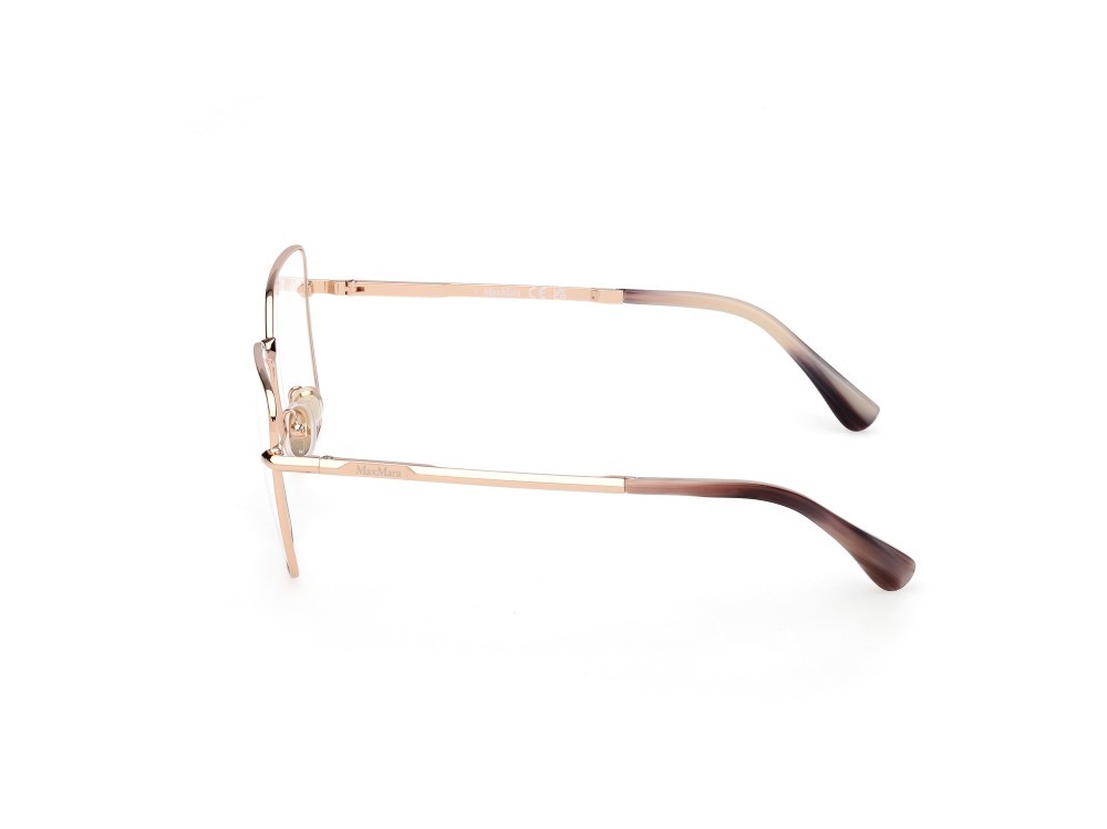 Occhiali da vista MaxMara MM5187 (028) colore oro rosé lucido forma quadrato 