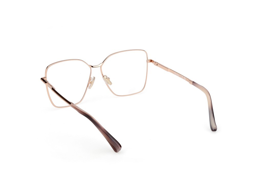 Occhiali da vista MaxMara MM5187 (028) colore oro rosé lucido forma quadrato 