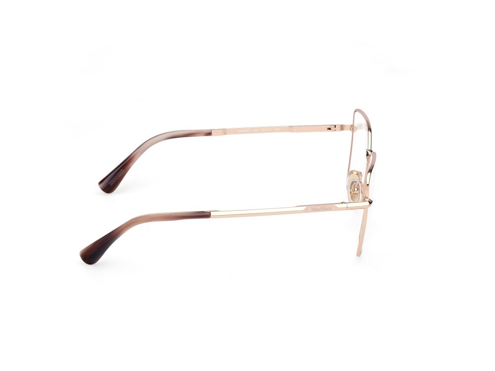 Occhiali da vista MaxMara MM5187 (028) colore oro rosé lucido forma quadrato 