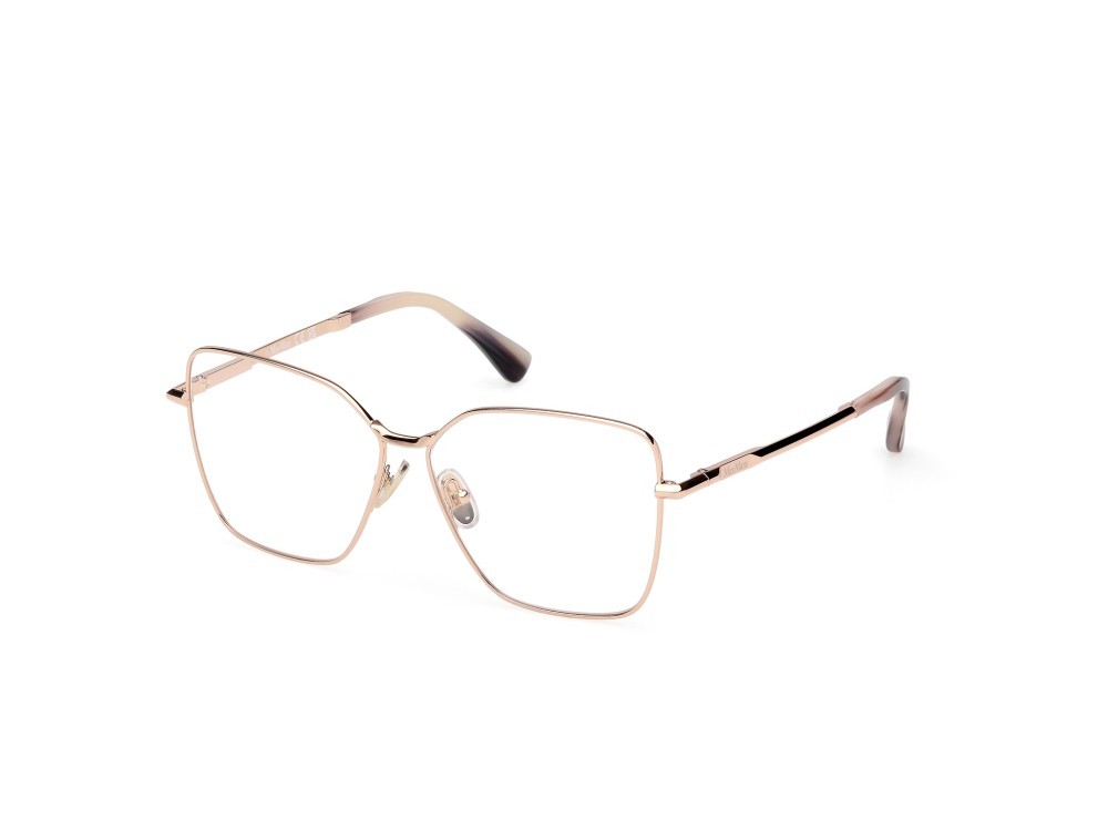 Occhiali da vista MaxMara MM5187 (028) colore oro rosé lucido forma quadrato 