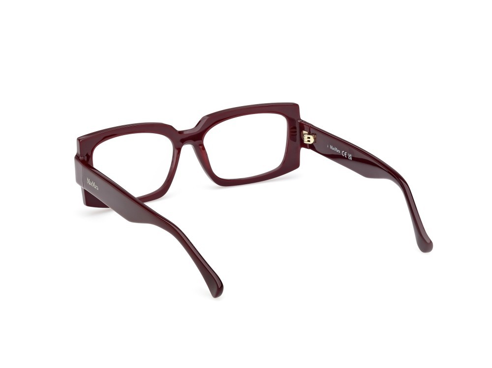 Occhiali da vista MaxMara MM5189 (069) colore bordeaux lucido forma rettangolare 