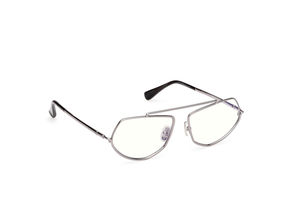 Occhiali da vista MaxMara MM5202-B (014) colore rutenio chiaro lucido forma rotondo 