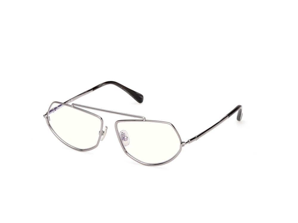 Occhiali da vista MaxMara MM5202-B (014) colore rutenio chiaro lucido forma rotondo 