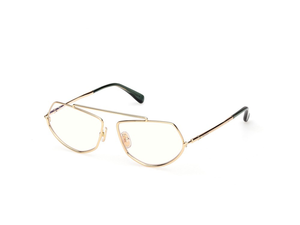 Occhiali da vista MaxMara MM5202-B (030) colore oro endura lucido forma rotondo 