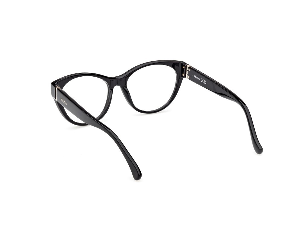 Occhiali da vista MaxMara MM5205 (001) colore nero lucido forma rotondo 