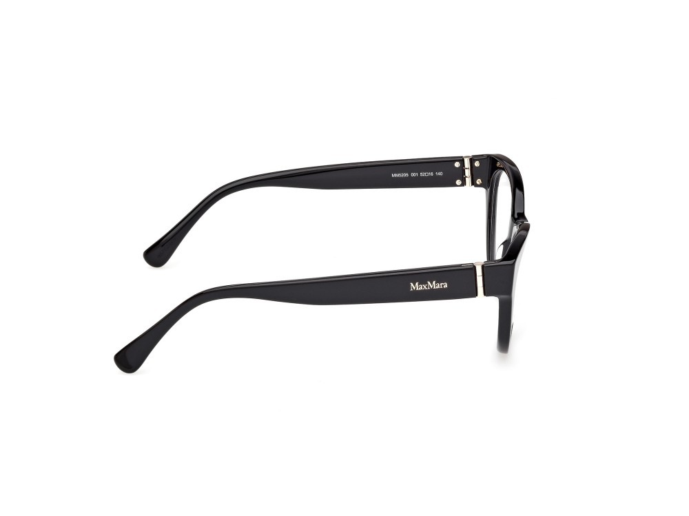 Occhiali da vista MaxMara MM5205 (001) colore nero lucido forma rotondo 