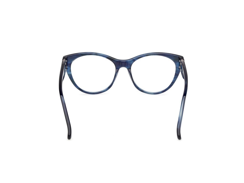 Occhiali da vista MaxMara MM5205 (092) colore blu/corno forma rotondo 