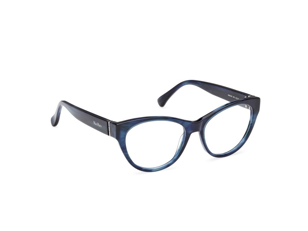 Occhiali da vista MaxMara MM5205 (092) colore blu/corno forma rotondo 