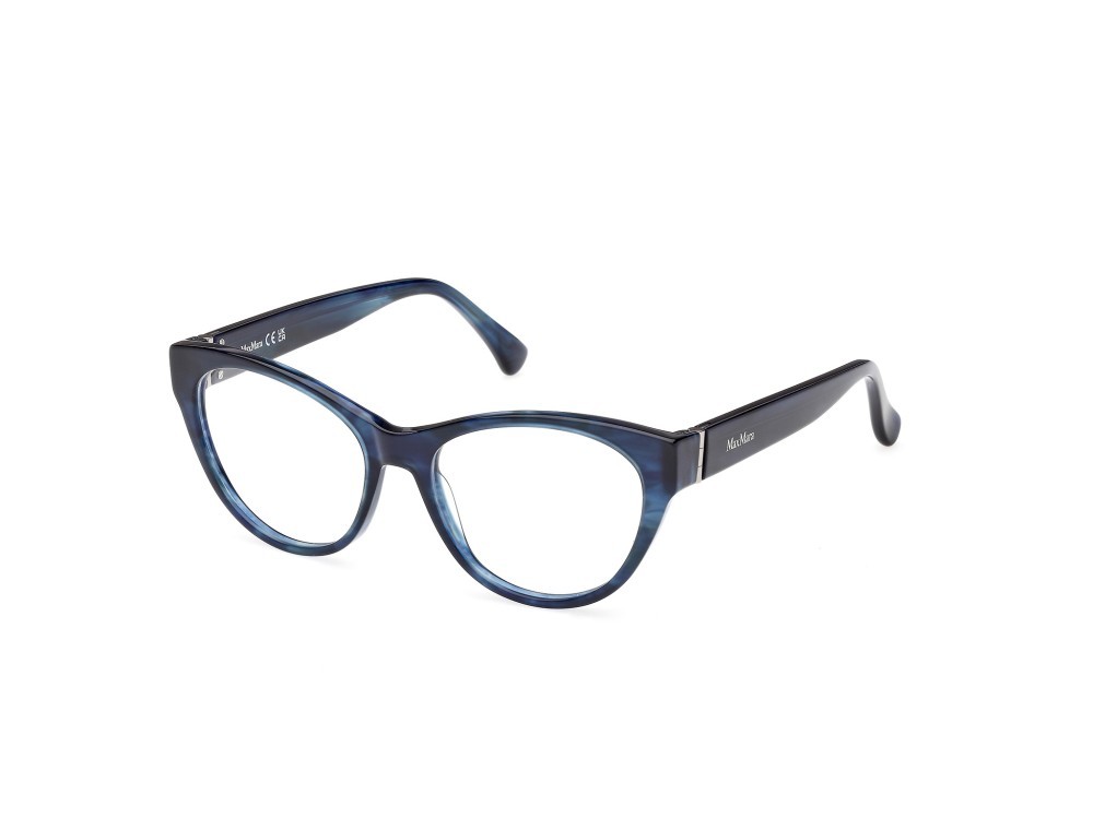 Occhiali da vista MaxMara MM5205 (092) colore blu/corno forma rotondo 