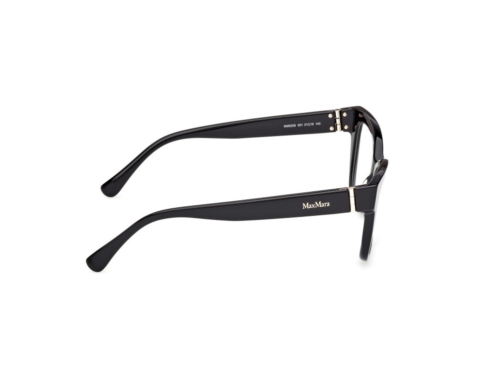 Occhiali da vista MaxMara MM5206 (001) colore nero lucido forma quadrato 