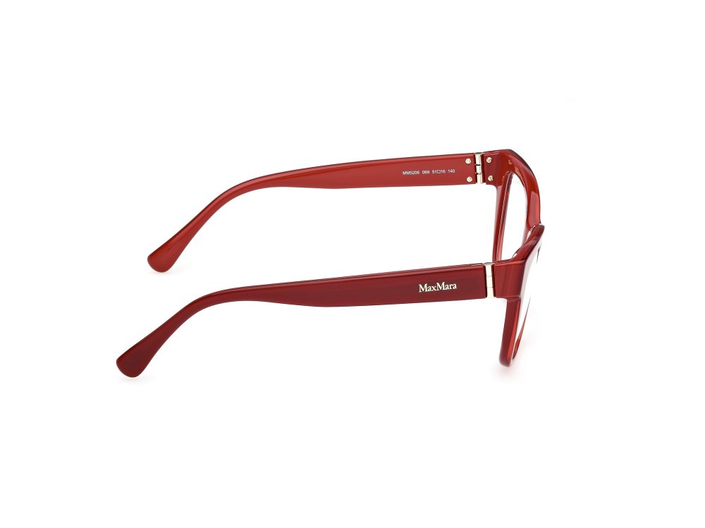 Occhiali da vista MaxMara MM5206 (069) colore bordeaux lucido forma quadrato 