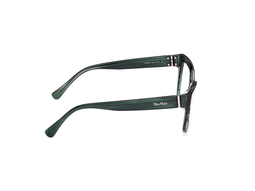 Occhiali da vista MaxMara MM5206 (098) colore corno verde forma quadrato 