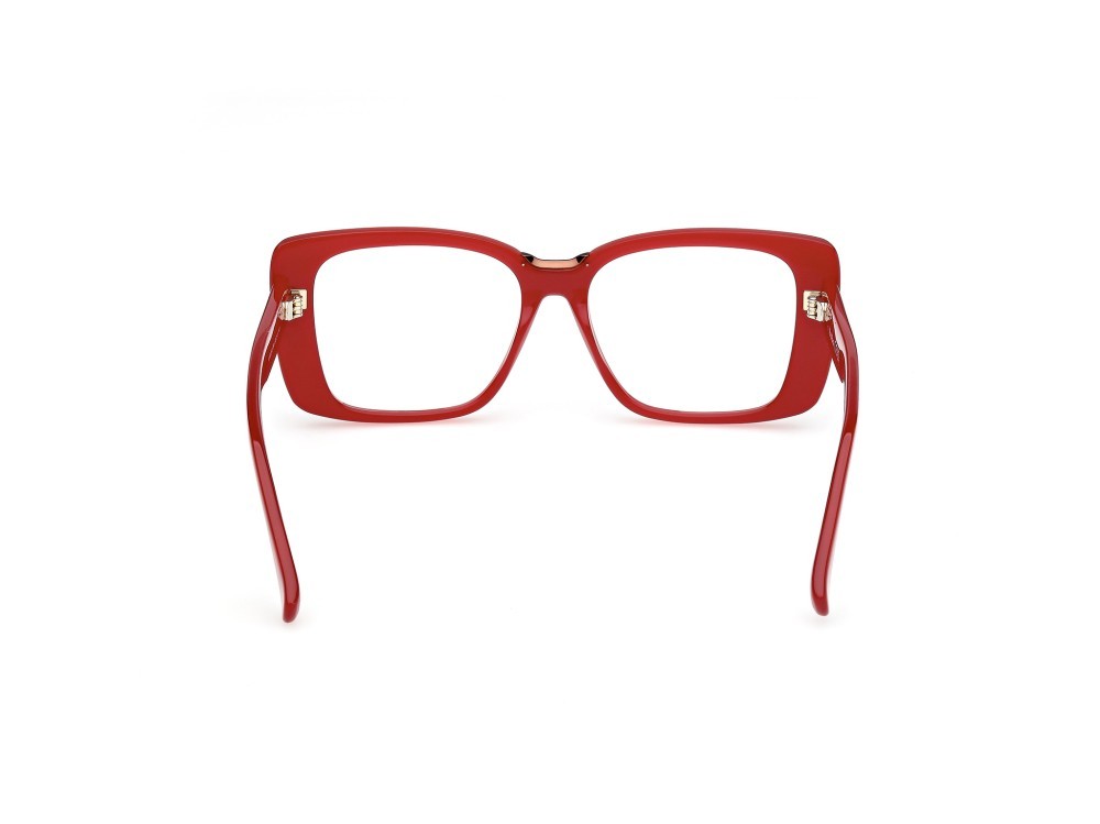 Occhiali da vista MaxMara MM5208 (066) colore rosso chiaro lucido forma farfalla 