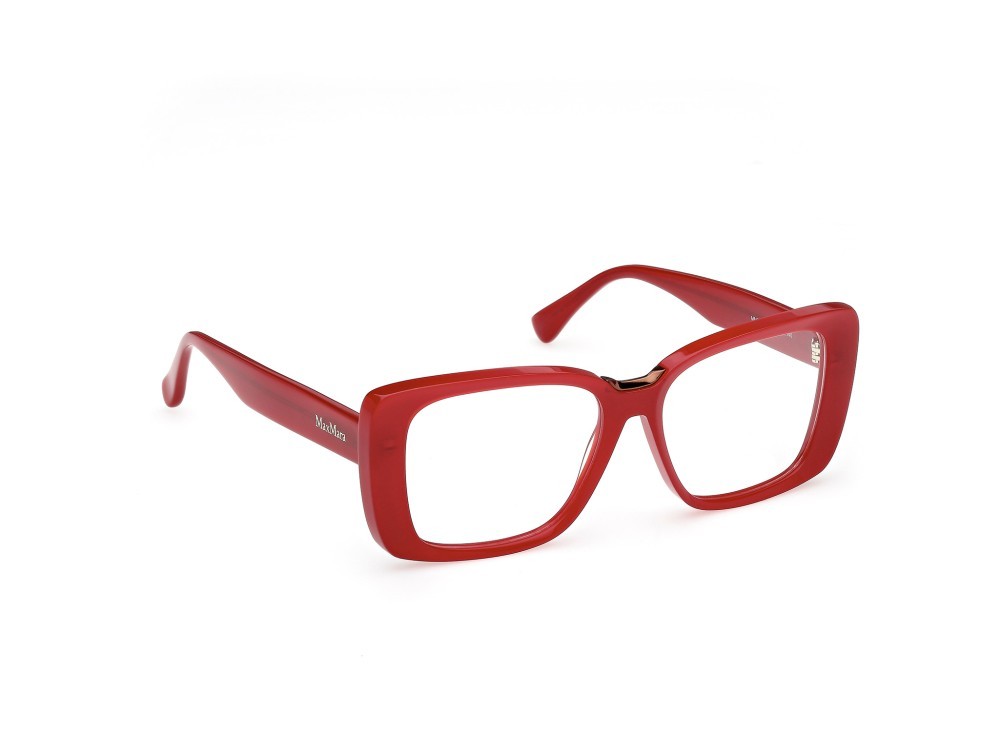 Occhiali da vista MaxMara MM5208 (066) colore rosso chiaro lucido forma farfalla 